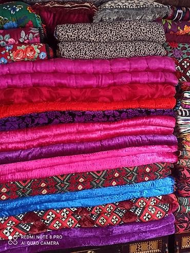 Сүлгүлөр: Ткани и покрывала с узорами и яркими оттенками - Большой выбор lalafo.kg да — 1 Сүлгүлөр: Ткани и покрывала с узорами и яркими оттенками - Большой выбор — 1