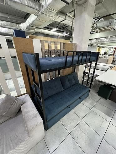 Двухъярусная кровать, Новый, С выкатной системой, В рассрочку at lalafo.kg Двухъярусная кровать, Новый, С выкатной системой, В рассрочку