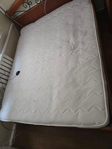 ремонт пылесосов бишкек: Двуспальная кровать, Б/у, С матрасом, длина - 2000 см at lalafo.kg — 3 ремонт пылесосов бишкек: Двуспальная кровать, Б/у, С матрасом, длина - 2000 см — 3