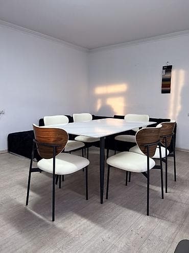 Ашкана үстөлү жана отургуч, Жаңы, Өзү алып кетүү, Акылуу жеткирүү, түсү - Ак lalafo.kg да — 3 Ашкана үстөлү жана отургуч, Жаңы, Өзү алып кетүү, Акылуу жеткирүү, түсү - Ак — 3