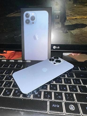 IPhone 13 Pro, Sierra Blue, Коробка at lalafo.kg IPhone 13 Pro, Sierra Blue, Коробка