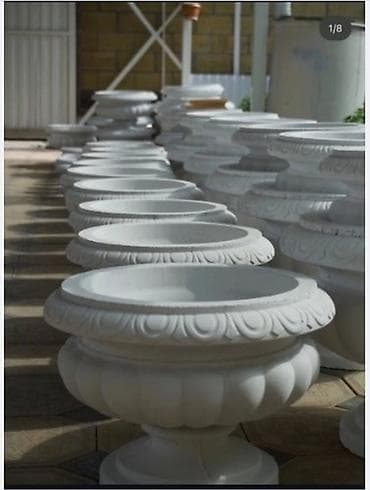 Вотсап Уличные декоративные вазоны/каши для цветов - Материал: литой at lalafo.kg Вотсап Уличные декоративные вазоны/каши для цветов - Материал: литой