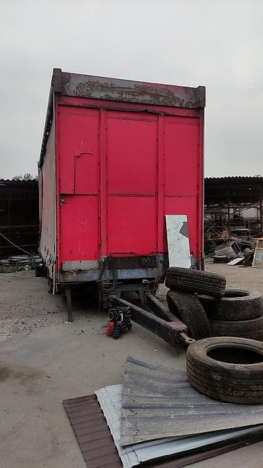 Прицеп, Mercedes-Benz, Тентованный, от 12 т, Б/у at lalafo.kg Прицеп, Mercedes-Benz, Тентованный, от 12 т, Б/у