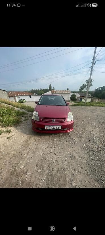 Honda Stream: 2002 г., 2 л, Автомат, Бензин, Минивэн at lalafo.kg Honda Stream: 2002 г., 2 л, Автомат, Бензин, Минивэн