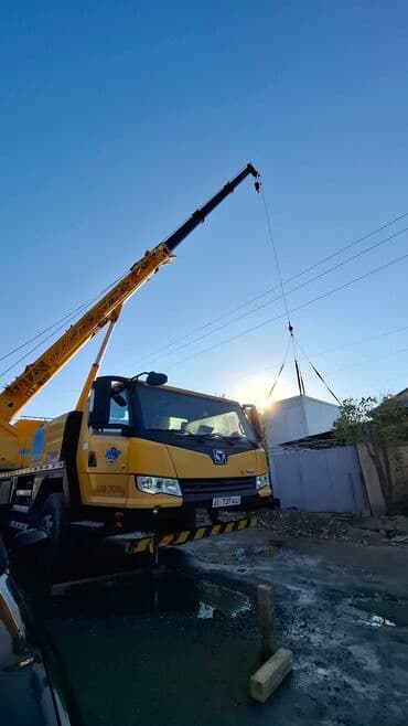 Аренда автокрана с оператором - Грузоподъемность до 35 т (виден at lalafo.kg Аренда автокрана с оператором - Грузоподъемность до 35 т (виден