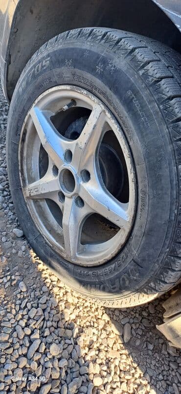 Литые Диски R 15 Honda, 1 шт, отверстий - 5, Б/у at lalafo.kg Литые Диски R 15 Honda, 1 шт, отверстий - 5, Б/у