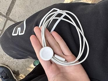 Зарядный кабель-«таблетка» для Apple Watch (магнитная беспроводная at lalafo.kg Зарядный кабель-«таблетка» для Apple Watch (магнитная беспроводная