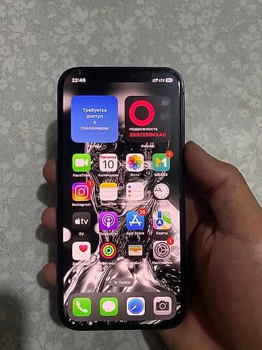 IPhone 12, Б/у, 128 ГБ, Черный, 75 % at lalafo.kg IPhone 12, Б/у, 128 ГБ, Черный, 75 %