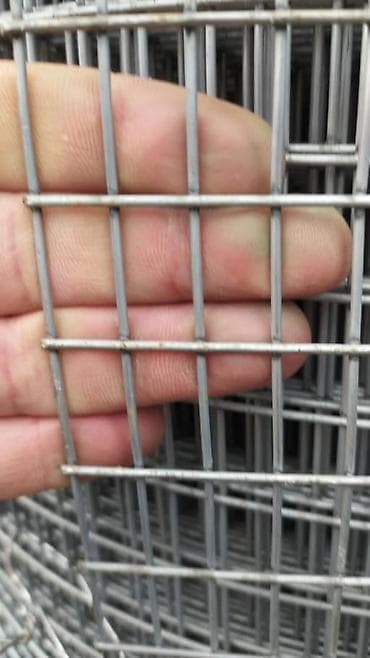 Оцинкованная сварная сетка в рулонах. - Материал: стальная проволока at lalafo.kg Оцинкованная сварная сетка в рулонах. - Материал: стальная проволока