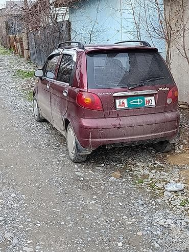 Daewoo Matiz: 2006 г., 0.8 л, Механика, Бензин, Хэтчбэк at lalafo.kg Daewoo Matiz: 2006 г., 0.8 л, Механика, Бензин, Хэтчбэк