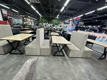 Банкетка, Текчелерсиз, түсү - Боз lalafo.kg да — 2 Банкетка, Текчелерсиз, түсү - Боз — 2