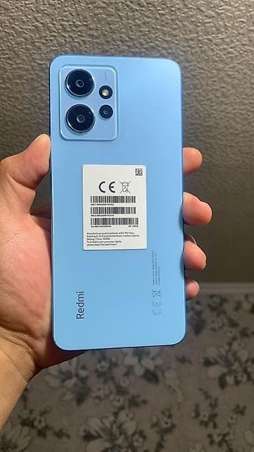 Redmi, Redmi Note 12, Б/у, 128 ГБ, цвет - Голубой, 2 SIM at lalafo.kg Redmi, Redmi Note 12, Б/у, 128 ГБ, цвет - Голубой, 2 SIM