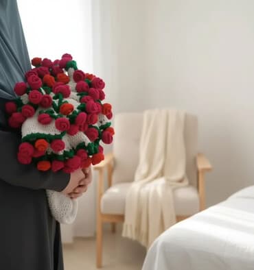 Плед, Вязаный at lalafo.kg Плед, Вязаный