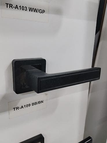 Эшиктин туткасылар: Ручка дверная на розетке TR-A109 BB/BN - Тип: нажимная ручка на lalafo.kg да — 3 Эшиктин туткасылар: Ручка дверная на розетке TR-A109 BB/BN - Тип: нажимная ручка на — 3