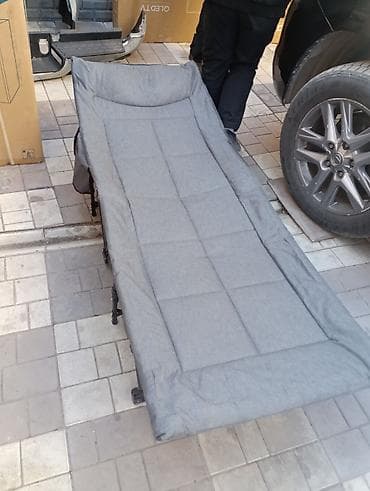 Раскладушка, С матрасом at lalafo.kg Раскладушка, С матрасом