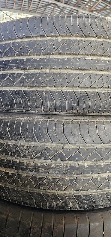 Шины 235 / 55 / R 19, Лето, Б/у, Пара, Легковые, Япония, Dunlop at lalafo.kg Шины 235 / 55 / R 19, Лето, Б/у, Пара, Легковые, Япония, Dunlop