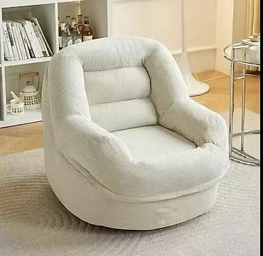 Мягкое кресло без каркаса - Тип: уютное напольное кресло с широкой lalafo.kg да — 1 Мягкое кресло без каркаса - Тип: уютное напольное кресло с широкой — 1