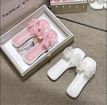 Стильные летние шлёпки с объёмным бантом 🎀 Лёгкие, удобные и очень at lalafo.kg Стильные летние шлёпки с объёмным бантом 🎀 Лёгкие, удобные и очень