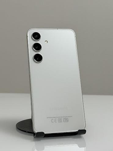Samsung Galaxy S24, Б/у, 256 ГБ, цвет - Серебристый, 2 SIM at lalafo.kg Samsung Galaxy S24, Б/у, 256 ГБ, цвет - Серебристый, 2 SIM