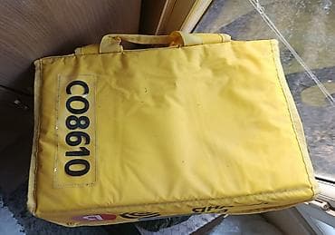 Термосумка/рюкзак курьера для доставки еды (желтый) - Яркая желтая at lalafo.kg Термосумка/рюкзак курьера для доставки еды (желтый) - Яркая желтая