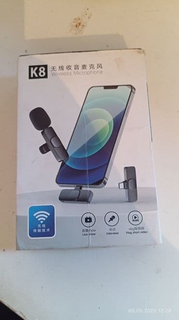 Микрофон for type-C мало использовался исследовался 2 фотодо корунот at lalafo.kg Микрофон for type-C мало использовался исследовался 2 фотодо корунот