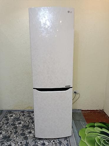 Холодильник LG, Б/у, Двухкамерный, No frost, 60 * 195 * 60 at lalafo.kg Холодильник LG, Б/у, Двухкамерный, No frost, 60 * 195 * 60