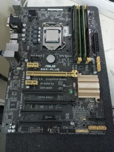 Материнская плата, Б/у, Asus, LGA1150, ATX, Для ПК at lalafo.kg Материнская плата, Б/у, Asus, LGA1150, ATX, Для ПК