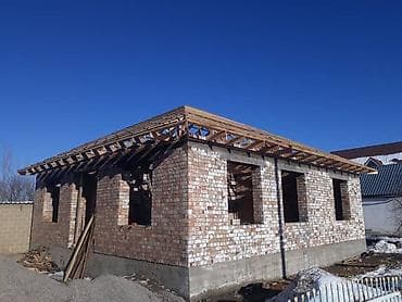 Кровельные работы под ключ - Монтаж стропильной системы любой at lalafo.kg Кровельные работы под ключ - Монтаж стропильной системы любой