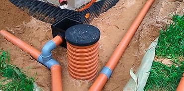 Трубы для дренажа: Дренажная система для участка/фундамента - Назначение: отвод at lalafo.kg — 1 Трубы для дренажа: Дренажная система для участка/фундамента - Назначение: отвод — 1