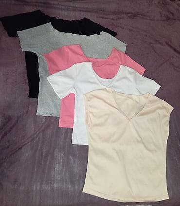 Топ, Хлопок, Укороченная модель, Новый, Стандарт at lalafo.kg Топ, Хлопок, Укороченная модель, Новый, Стандарт