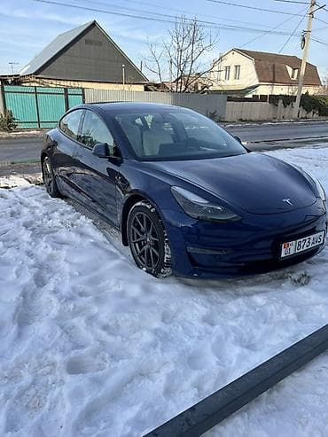 Tesla Model 3: 2021 г., 10 л, Автомат, Электромобиль, Седан at lalafo.kg — 1 Tesla Model 3: 2021 г., 10 л, Автомат, Электромобиль, Седан — 1