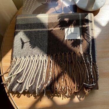 Шарф, Новый, Унисекс, цвет - Бежевый at lalafo.kg Шарф, Новый, Унисекс, цвет - Бежевый