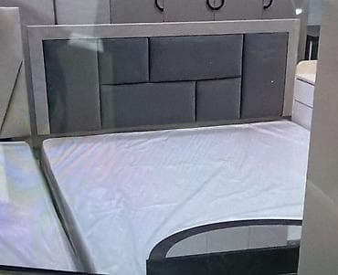 Офис эмереги: Двуспальная кровать с мягким изголовьем и основанием - Размер: под lalafo.kg да — 2 Офис эмереги: Двуспальная кровать с мягким изголовьем и основанием - Размер: под — 2