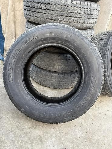 Шины 265 / 65 / R 17, Всесезонная, Б/у, Комплект, Внедорожные (АТ/МТ), Bridgestone at lalafo.kg Шины 265 / 65 / R 17, Всесезонная, Б/у, Комплект, Внедорожные (АТ/МТ), Bridgestone