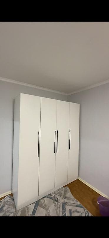 Шифоньер, шкаф для одежды, Прямой, ЛДСП at lalafo.kg Шифоньер, шкаф для одежды, Прямой, ЛДСП