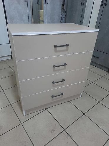 Комод для одежды, Без зеркала, ЛДСП, цвет - Бежевый at lalafo.kg Комод для одежды, Без зеркала, ЛДСП, цвет - Бежевый