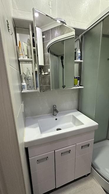 Ванна үчүн тумба, Колдонулган, Раковина менен, Өзү алып кетүү, түсү - Ак lalafo.kg да Ванна үчүн тумба, Колдонулган, Раковина менен, Өзү алып кетүү, түсү - Ак