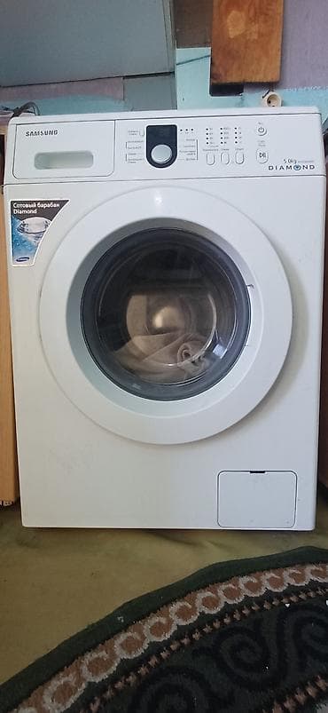 Стиральная машина Samsung Diamond, фронтальная загрузка. Причина at lalafo.kg Стиральная машина Samsung Diamond, фронтальная загрузка. Причина