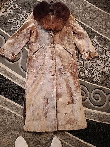 Два верхних изделия. 1) Длинная шуба из натурального меха. - Бренд lalafo.kg да — 1 Два верхних изделия. 1) Длинная шуба из натурального меха. - Бренд — 1