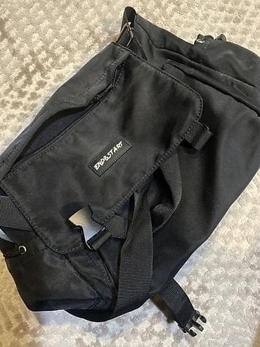 Сумка-мессенджер END&START, черная - Формат: через плечо, клапан at lalafo.kg Сумка-мессенджер END&START, черная - Формат: через плечо, клапан