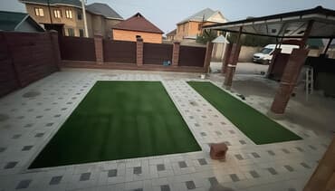 Искусственный газон в рулонах + профессиональный монтаж под ключ at lalafo.kg Искусственный газон в рулонах + профессиональный монтаж под ключ