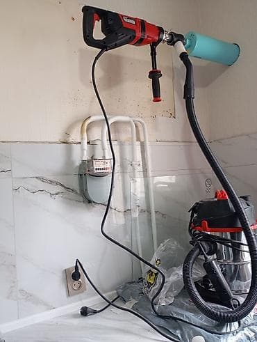 Установка водонагревателей: Услуги алмазная бурения комнатная винтилация отток приток Куханю at lalafo.kg — 1 Установка водонагревателей: Услуги алмазная бурения комнатная винтилация отток приток Куханю — 1