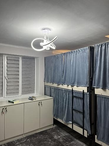 Капсульные кровати-поды с шторами для at lalafo.kg Капсульные кровати-поды с шторами для