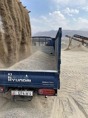 Аралашма кум жана шагыл: Эленген шагыл, Пайдубал үчүн, Дүңүнөн, Портер lalafo.kg да — 1 Аралашма кум жана шагыл: Эленген шагыл, Пайдубал үчүн, Дүңүнөн, Портер — 1