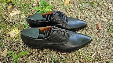 Эркектердин туфлиси, 43, AURA SHOES, Жаңы, түсү - Кара, Өзү алып кетүү lalafo.kg да — 9 Эркектердин туфлиси, 43, AURA SHOES, Жаңы, түсү - Кара, Өзү алып кетүү — 9