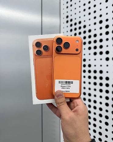 IPhone 17 Pro, Б/у, 256 ГБ, Оранжевый, Защитное стекло, Чехол, Коробка, В рассрочку, 100 % at lalafo.kg IPhone 17 Pro, Б/у, 256 ГБ, Оранжевый, Защитное стекло, Чехол, Коробка, В рассрочку, 100 %