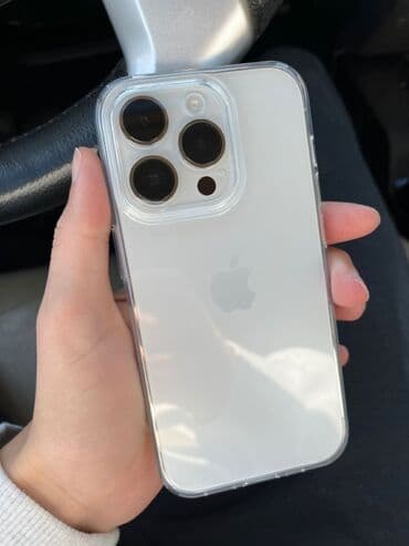 IPhone 14 Pro, Б/у, 128 ГБ, White Titanium, Зарядное устройство, Кабель, 78 % at lalafo.kg IPhone 14 Pro, Б/у, 128 ГБ, White Titanium, Зарядное устройство, Кабель, 78 %