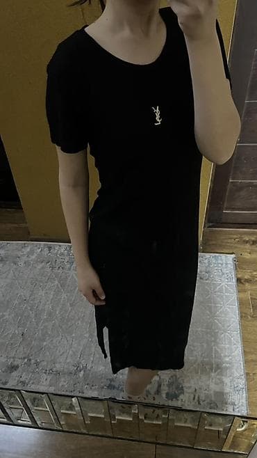 Лосиналар, леггинсылар: Черное платье-футляр YSL носили 2 раза, ткань лапша пропускает воздух lalafo.kg да — 2 Лосиналар, леггинсылар: Черное платье-футляр YSL носили 2 раза, ткань лапша пропускает воздух — 2