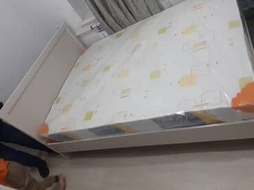 Вашему вниманию двухспальная кровать в пару с железным прочным и at lalafo.kg Вашему вниманию двухспальная кровать в пару с железным прочным и