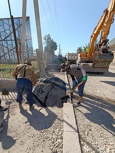 Профессиональное асфальтирование и дорожные работы - Устройство at lalafo.kg Профессиональное асфальтирование и дорожные работы - Устройство
